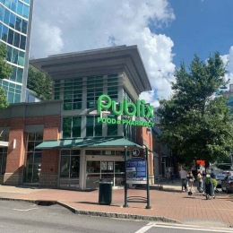the exterior of a grocery store