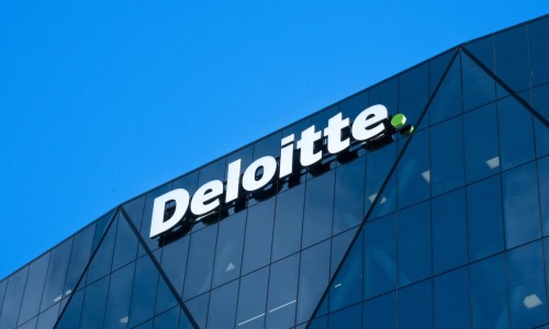 a building with a sign on the front